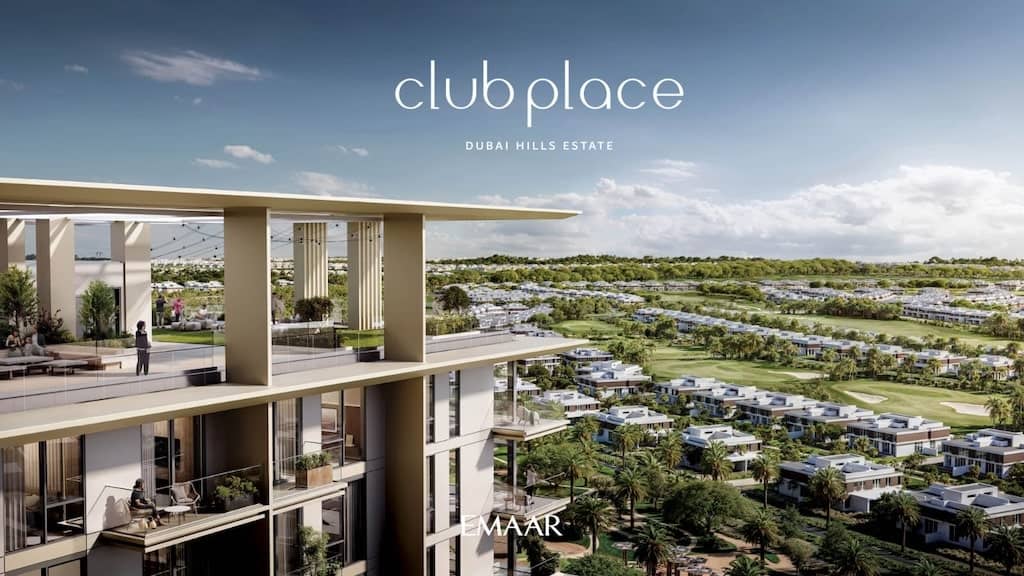 آپارتمان های لاکچری کلاب پلیس اعمار Club Place – در دبی هیلز