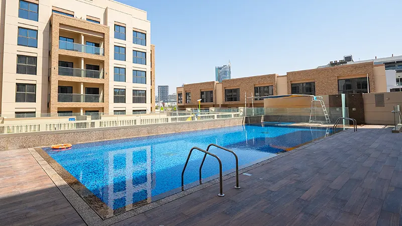 آپارتمان های لوکس استودیو تا 2 خوابه الگانز از دانوب در منطقه Jvc