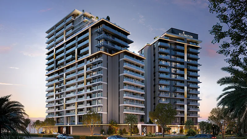 آپارتمان های لوکس استودیو تا 3 خوابه هیلگیت از الینگتون در دبی سیلیکون