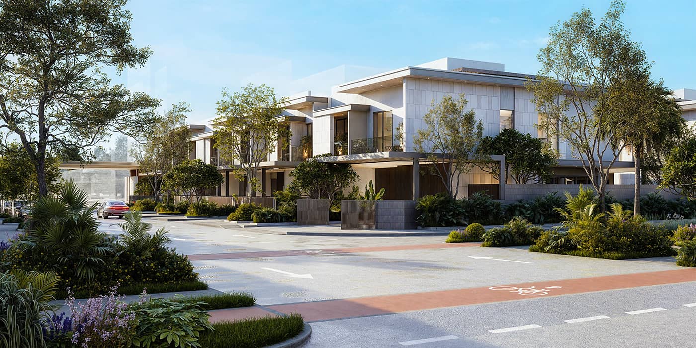 ویلاهای لوکس 3 و 4 خوابه پاین وود از وصل در جمیرا گلف استیت