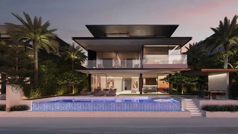 ویلا های لوکس 5 تا 7 خوابه پالم جبل علی از سازنده نخیل در جبل علی