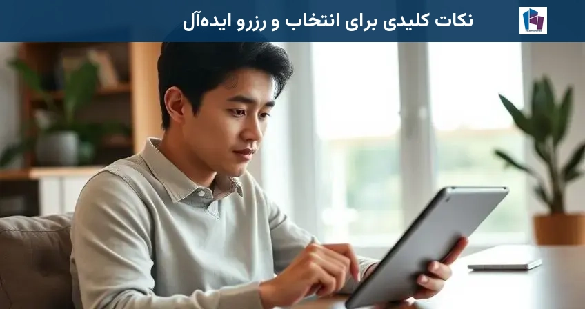 نکات کلیدی برای انتخاب و رزرو ایدهآل