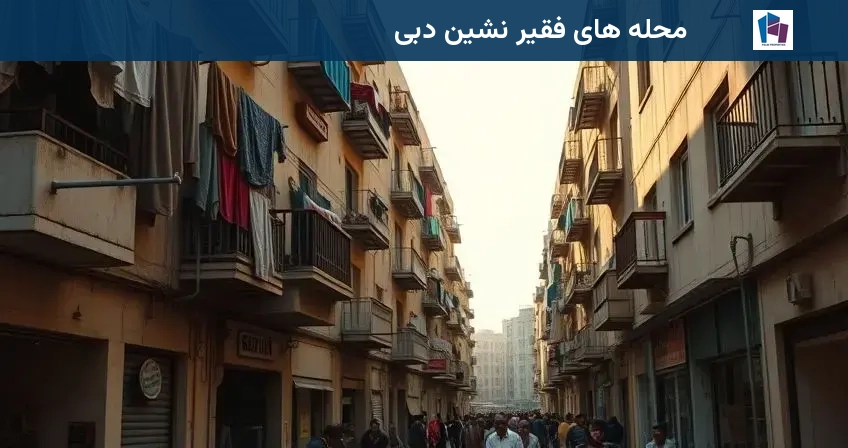 محله های فقیر نشین دبی