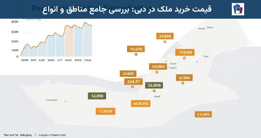 قیمت خرید ملک در دبی: بررسی جامع مناطق و انواع