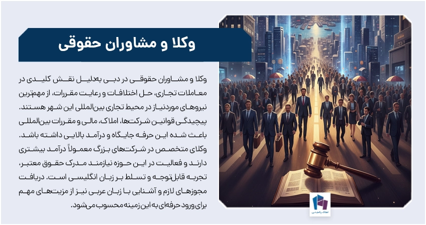 وکلا و مشاوران حقوقی: تضمین کننده ثبات تجاری