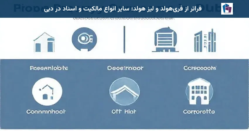 فراتر از فری‌هولد و لیز هولد: سایر انواع مالکیت و اسناد در دبی