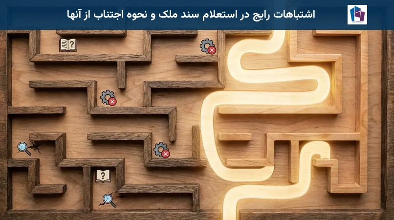 اشتباهات رایج در استعلام سند ملک و نحوه اجتناب از آنها