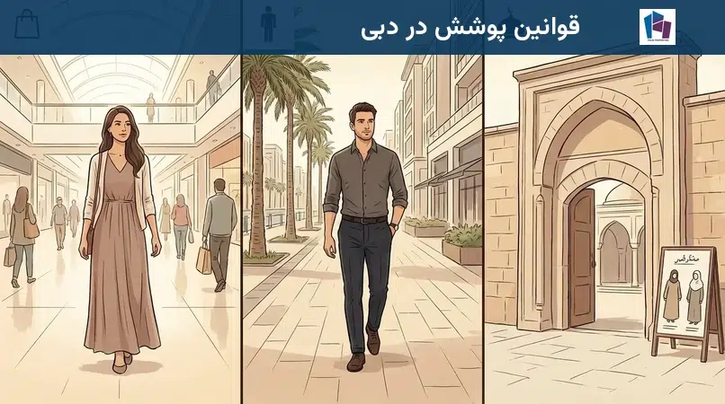 قوانین پوشش در دبی