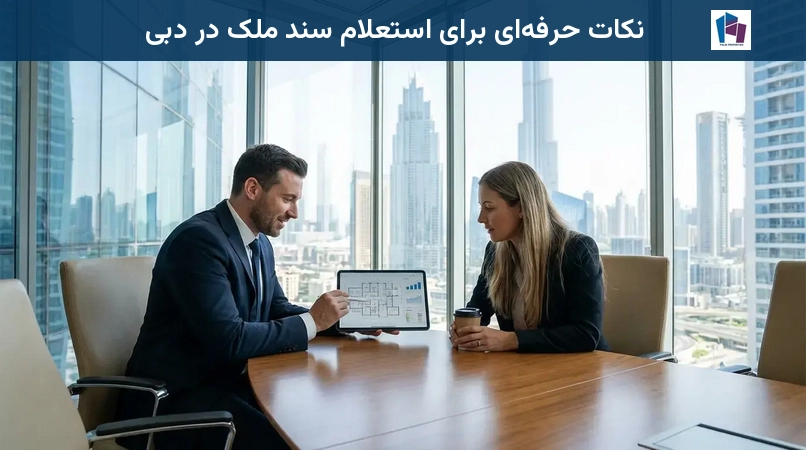 نکات حرفهای برای استعلام سند ملک در دبی