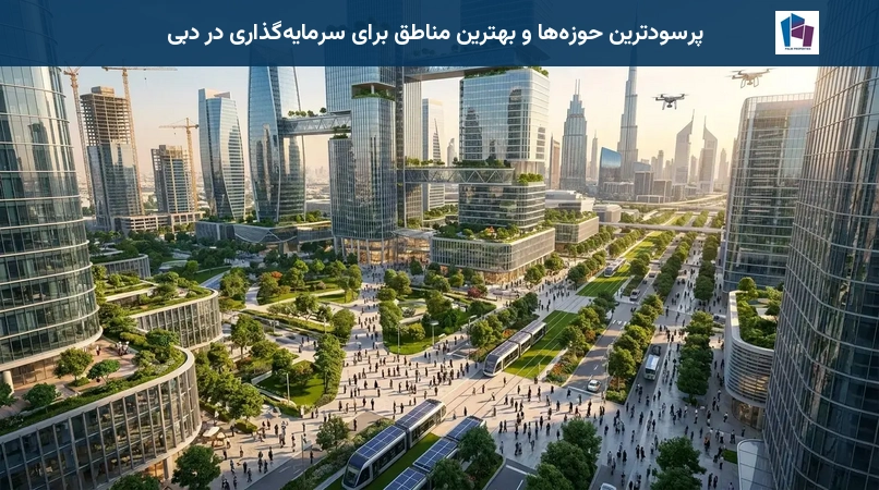 پرسودترین حوزهها و بهترین مناطق برای سرمایهگذاری در دبی