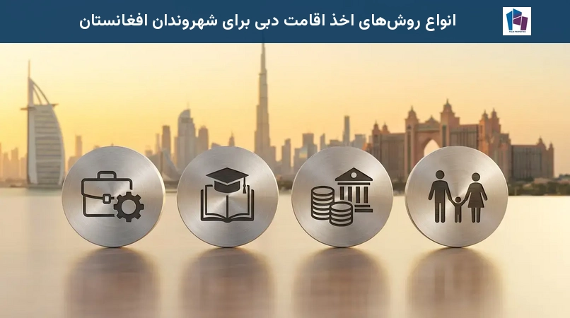 انواع روشهای اخذ اقامت دبی برای شهروندان افغانستان