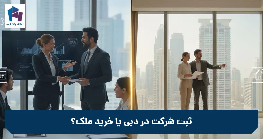 ثبت شرکت در دبی یا خرید ملک؟
